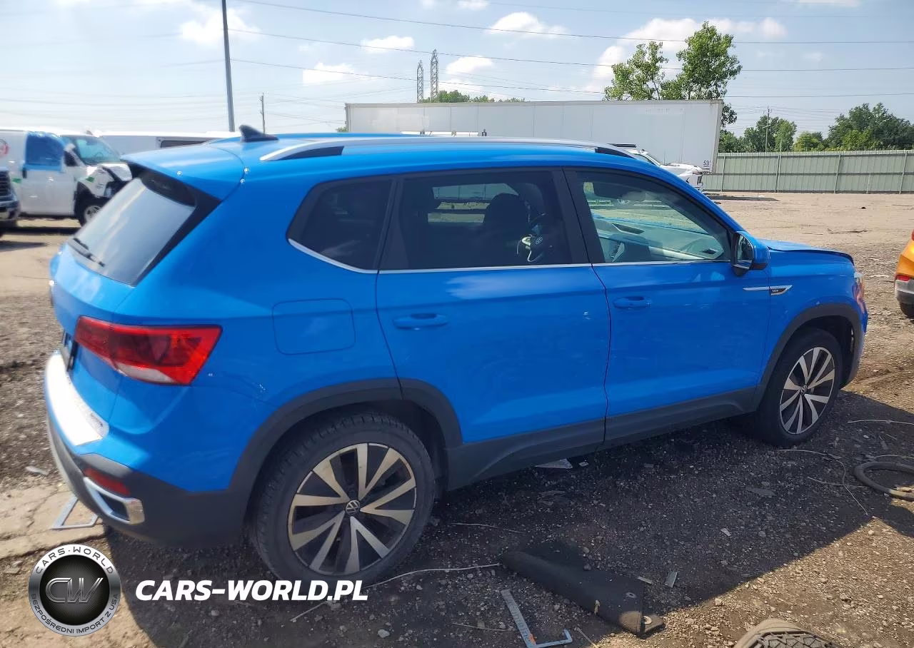 2022 Volkswagen Taos Se Iq Drive VIN:3VVPX7B22NM055816 - 3