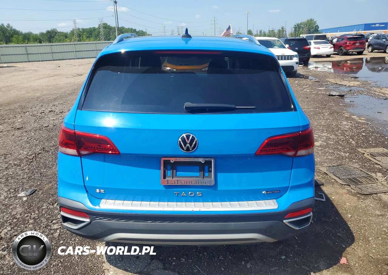 2022 Volkswagen Taos Se Iq Drive VIN:3VVPX7B22NM055816 - 6