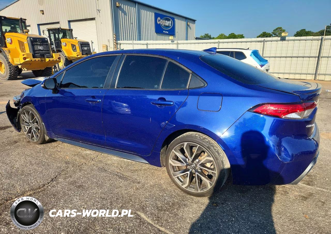 2021 Toyota Corolla Se VIN:5YFS4MCE8MP087203 - 2