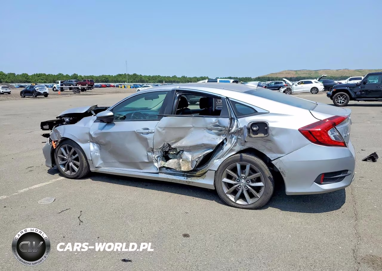 2020 Honda Civic Ex VIN:2HGFC1F3XLH680774 - 2