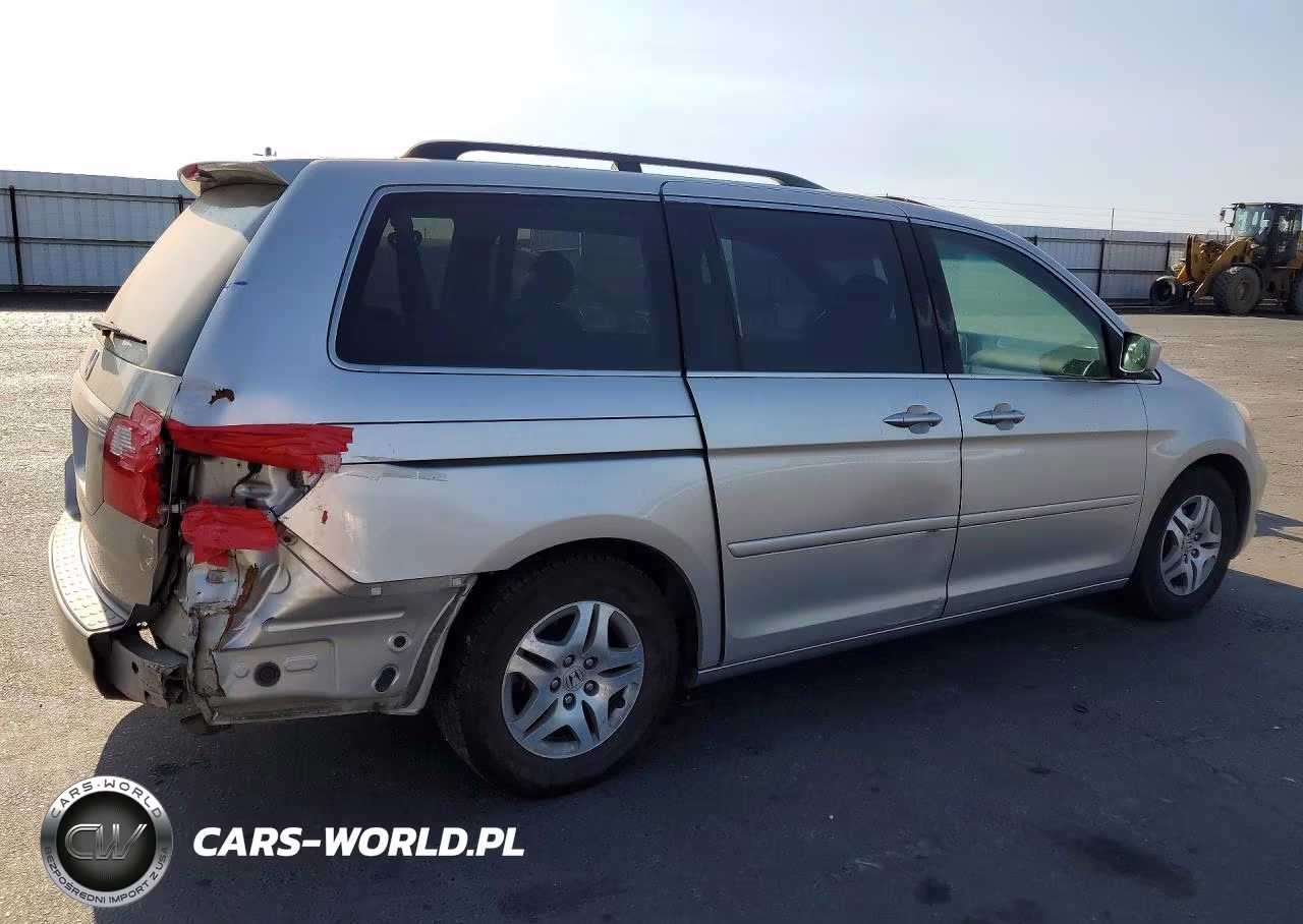 2007 Honda Odyssey Ex VIN:5FNRL38497B403235 - 3