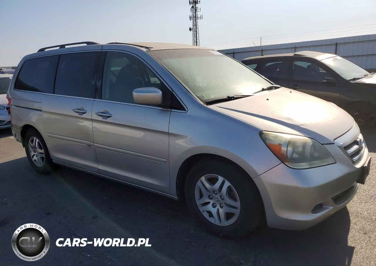 2007 Honda Odyssey Ex VIN:5FNRL38497B403235 - 4
