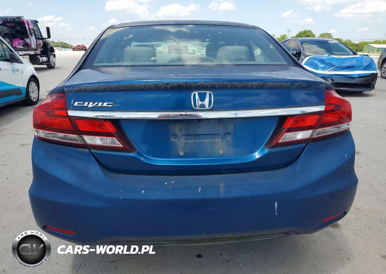 2013 Honda Civic Lx VIN:2HGFB2F54DH596199 - 6