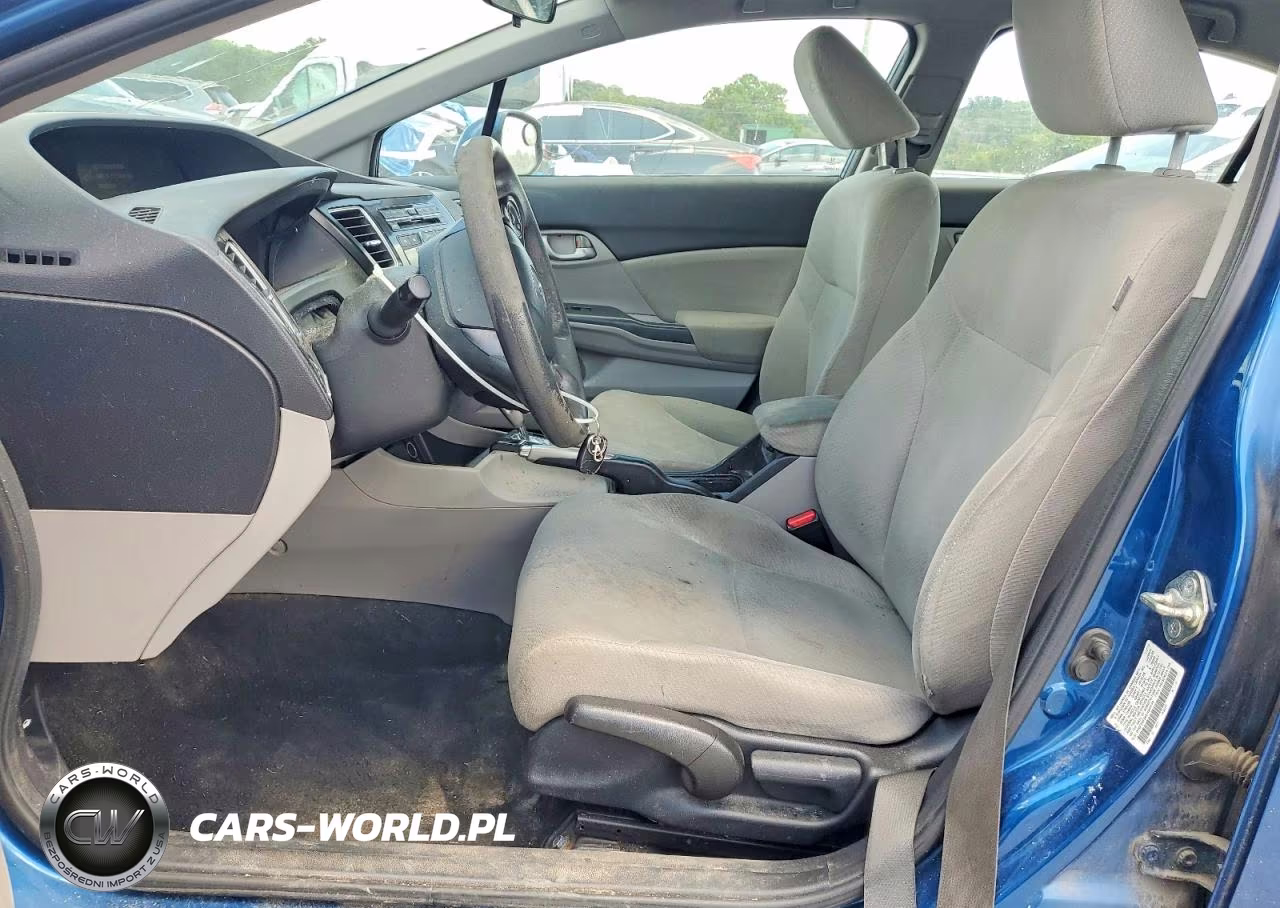 2013 Honda Civic Lx VIN:2HGFB2F54DH596199 - 7