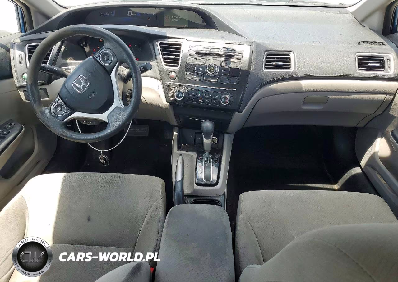 2013 Honda Civic Lx VIN:2HGFB2F54DH596199 - 8
