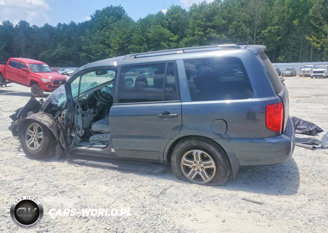 2004 Honda Pilot Ex VIN:2HKYF18464H546695 - 2