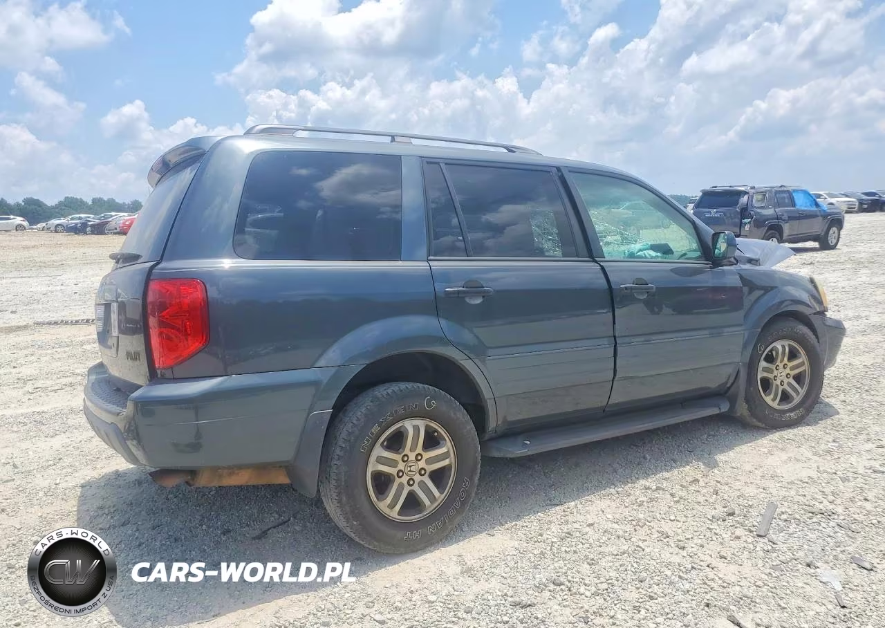 2004 Honda Pilot Ex VIN:2HKYF18464H546695 - 3