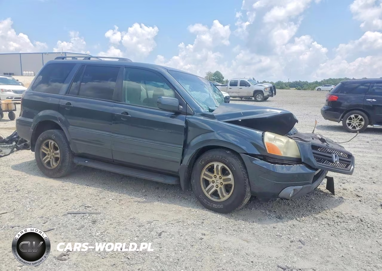 2004 Honda Pilot Ex VIN:2HKYF18464H546695 - 4