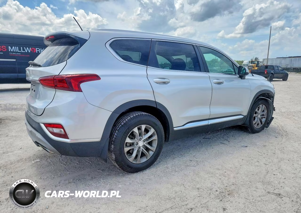 2020 Hyundai Santa Fe Se VIN:5NMS23AD0LH154525 - 3