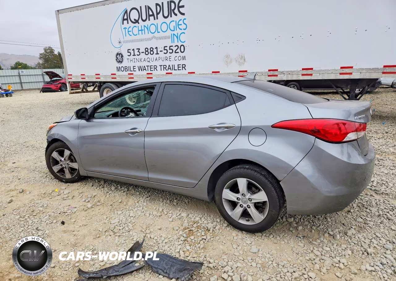 2012 Hyundai Elantra Gls VIN:KMHDH4AE9CU360923 - 2