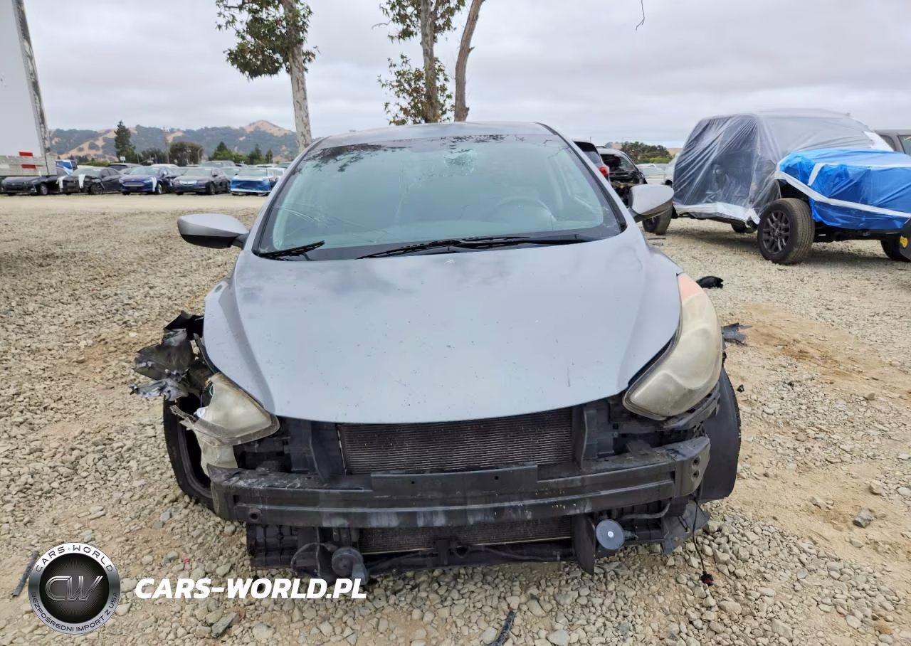 2012 Hyundai Elantra Gls VIN:KMHDH4AE9CU360923 - 5