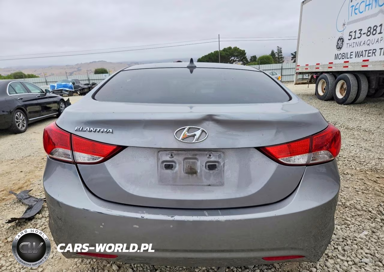 2012 Hyundai Elantra Gls VIN:KMHDH4AE9CU360923 - 6