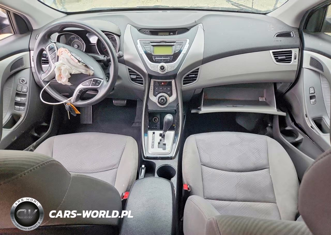 2012 Hyundai Elantra Gls VIN:KMHDH4AE9CU360923 - 8