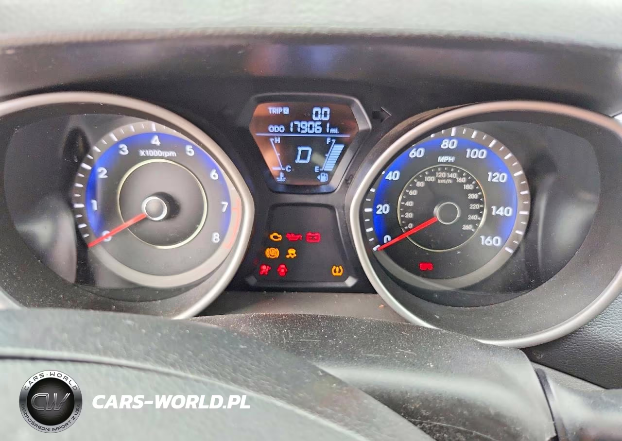 2012 Hyundai Elantra Gls VIN:KMHDH4AE9CU360923 - 9