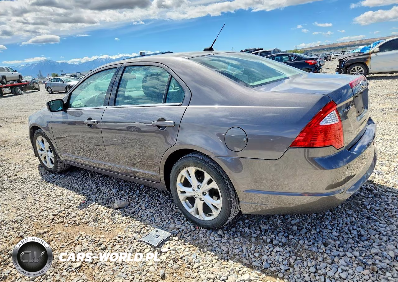 2012 Ford Fusion Se VIN:3FAHP0HAXCR259844 - 2