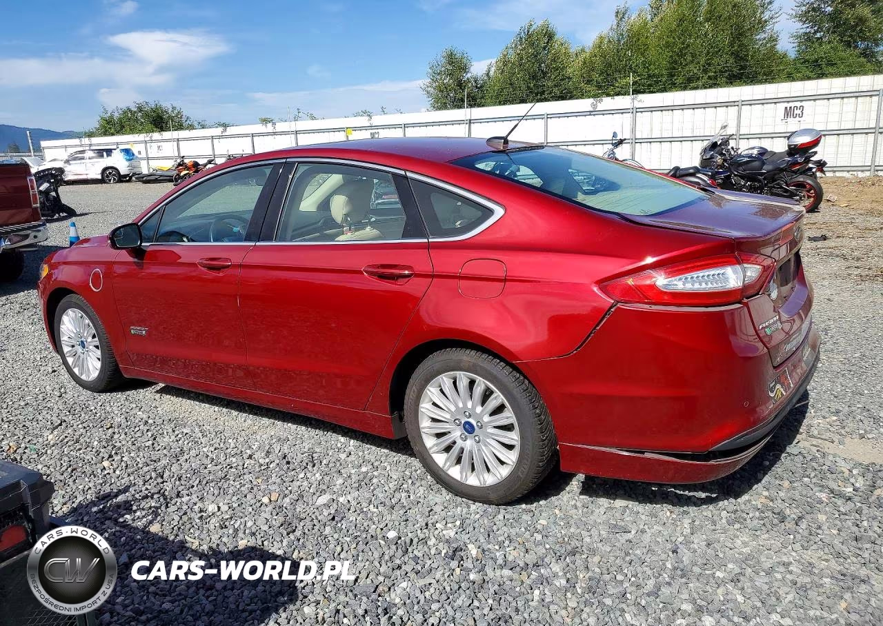 2013 Ford Fusion Se Phev VIN:3FA6P0PUXDR282464 - 2
