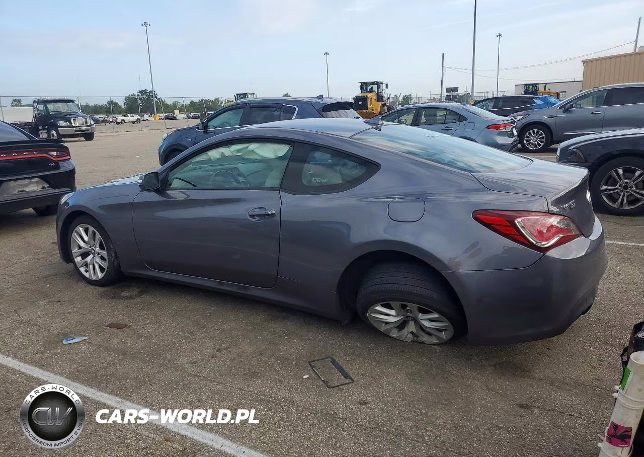 2015 Hyundai Genesis Coupe 3.8L VIN:KMHHT6KJ5FU129934 - 2