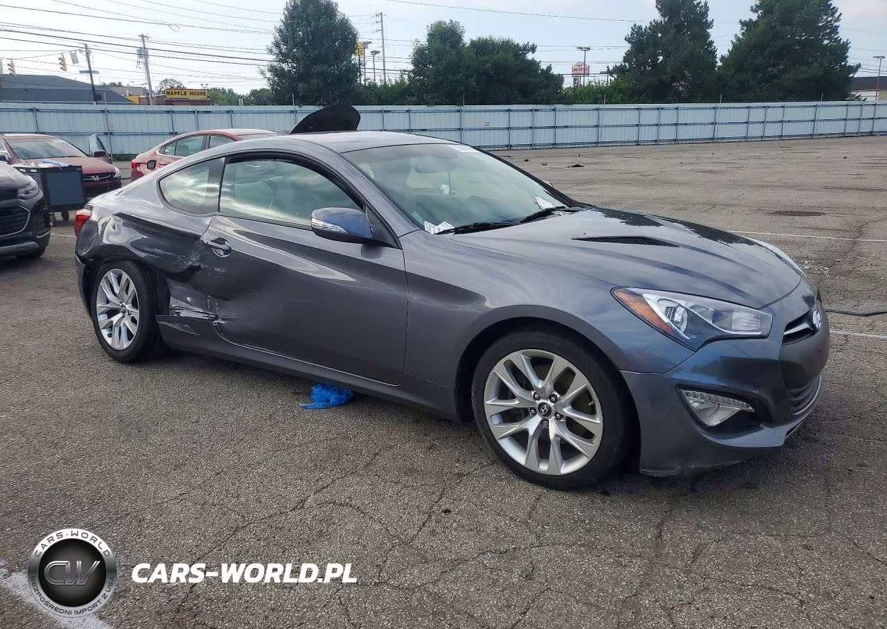 2015 Hyundai Genesis Coupe 3.8L VIN:KMHHT6KJ5FU129934 - 4