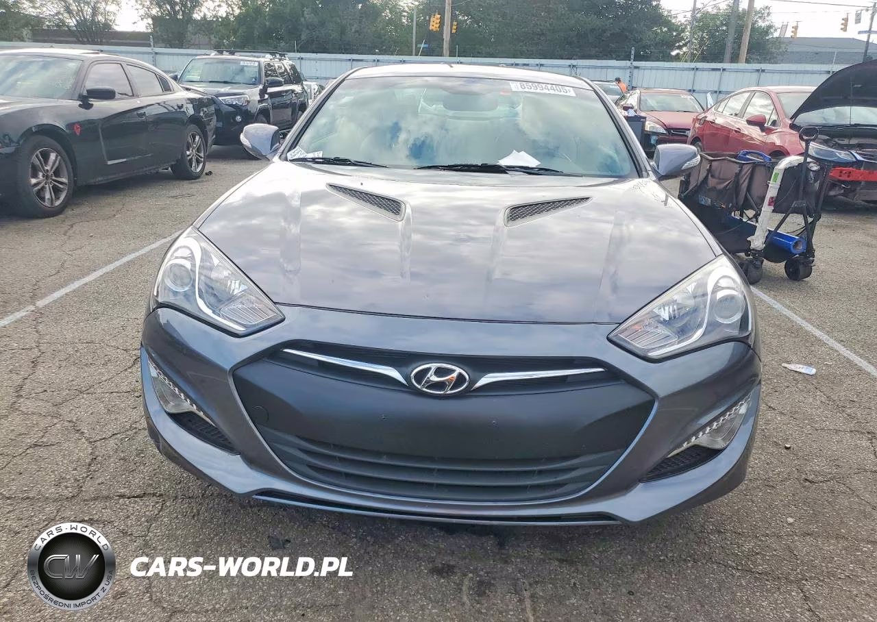 2015 Hyundai Genesis Coupe 3.8L VIN:KMHHT6KJ5FU129934 - 5