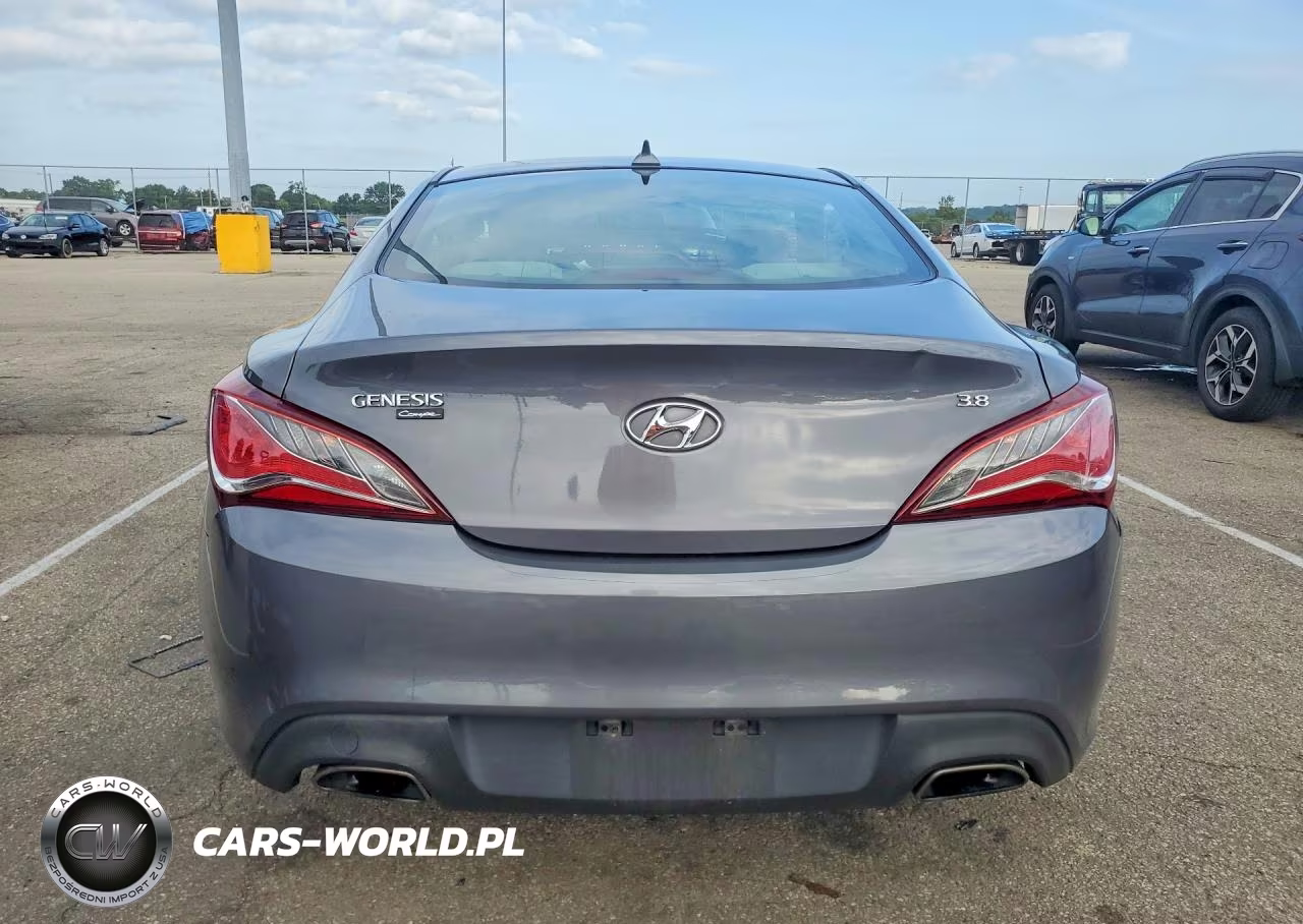 2015 Hyundai Genesis Coupe 3.8L VIN:KMHHT6KJ5FU129934 - 6