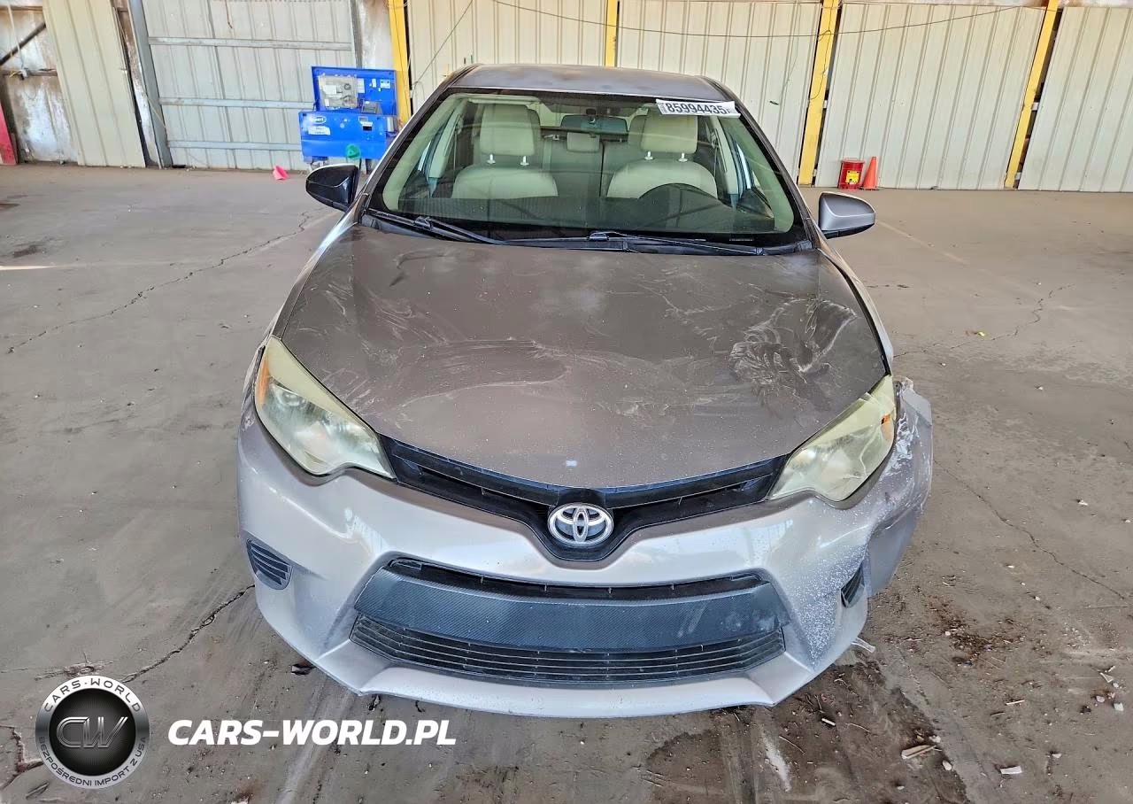 2014 Toyota Corolla Le VIN:5YFBURHE7EP110669 - 5