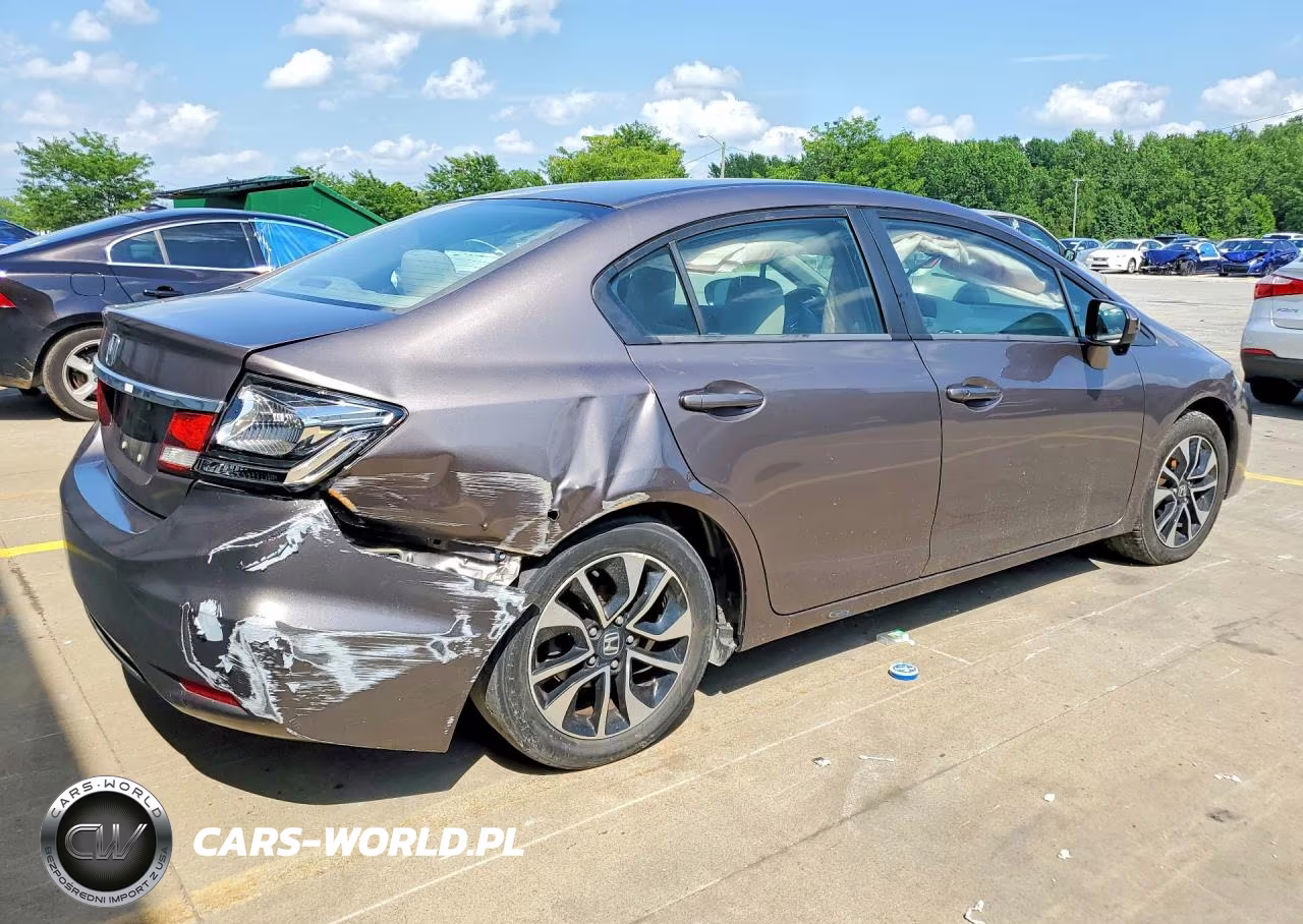 2014 Honda Civic Ex VIN:19XFB2F84EE240986 - 3