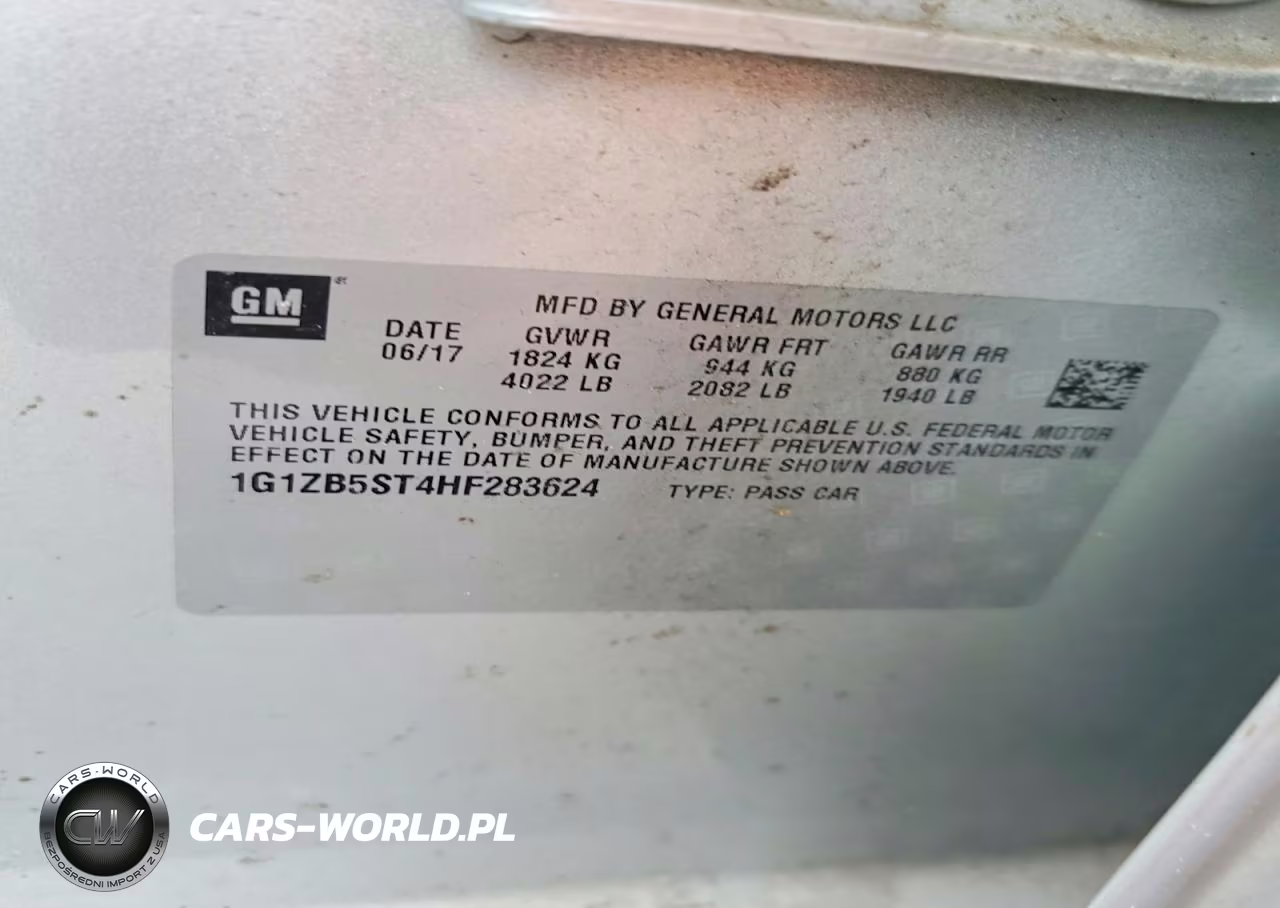 2017 Chevrolet Malibu Ls VIN:1G1ZB5ST4HF283624 - 12