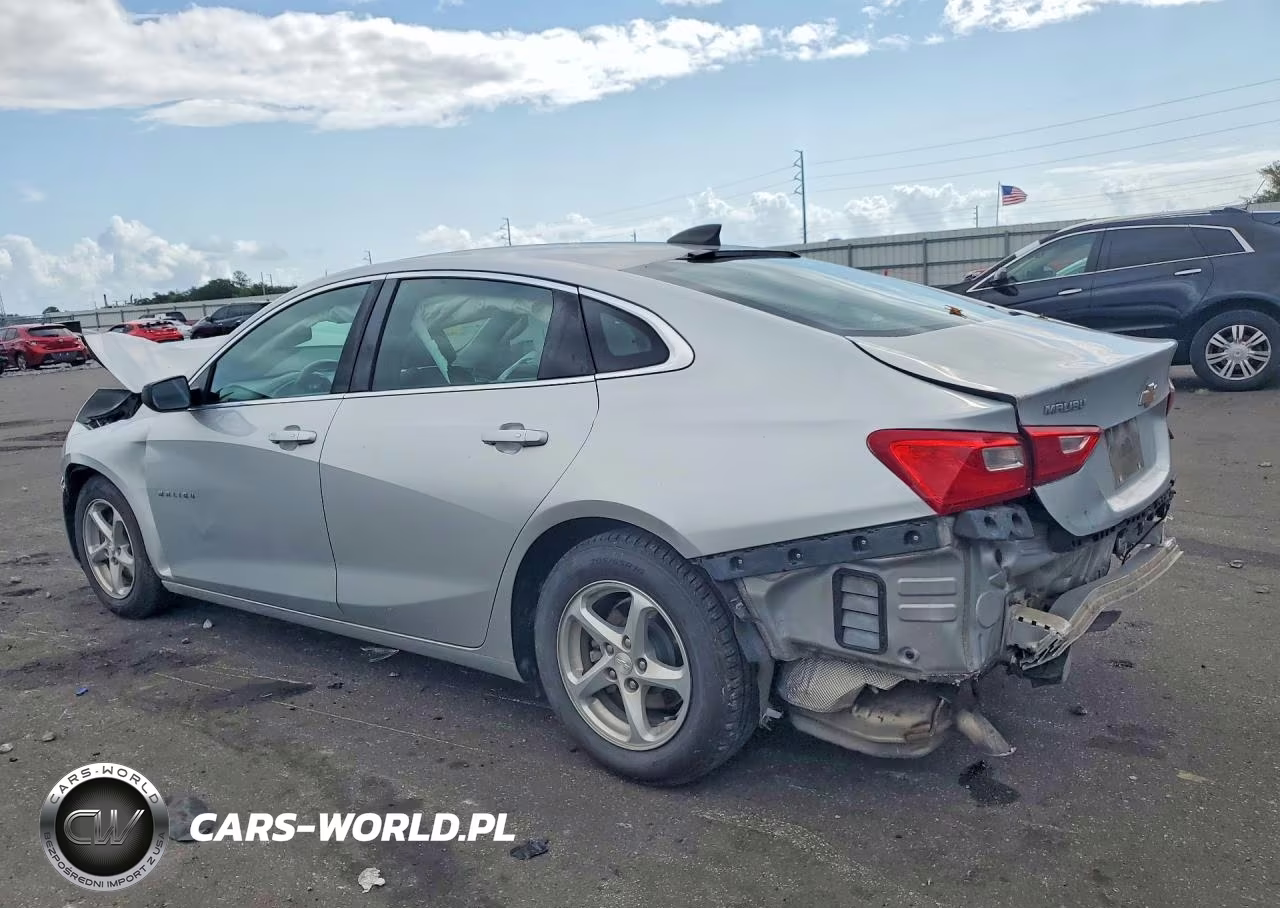 2017 Chevrolet Malibu Ls VIN:1G1ZB5ST4HF283624 - 2