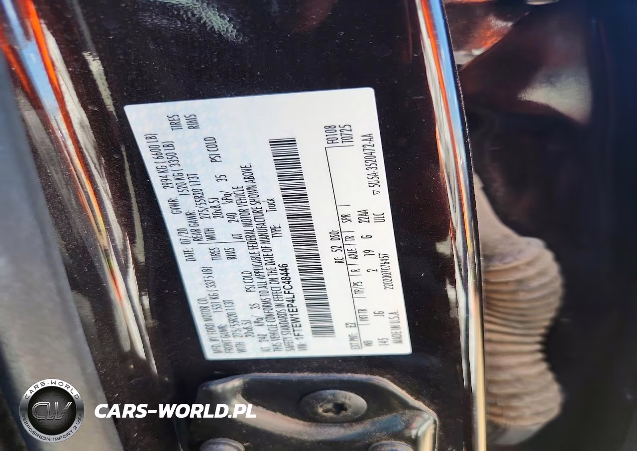2020 Ford F150 Supercrew VIN:1FTEW1EP4LFC48446 - 12