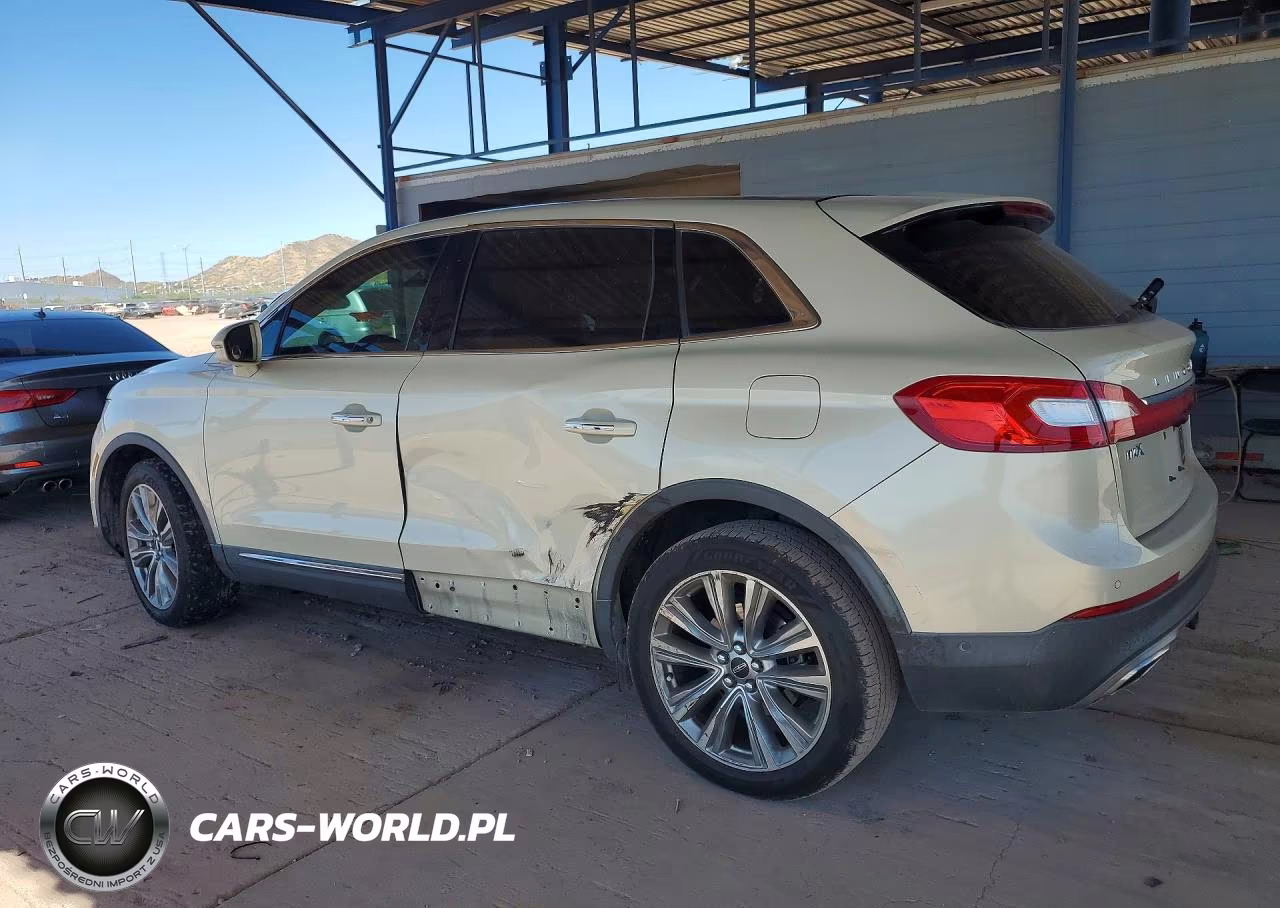 2016 Lincoln Mkx Reserve VIN:2LMTJ8LP8GBL52348 - 2