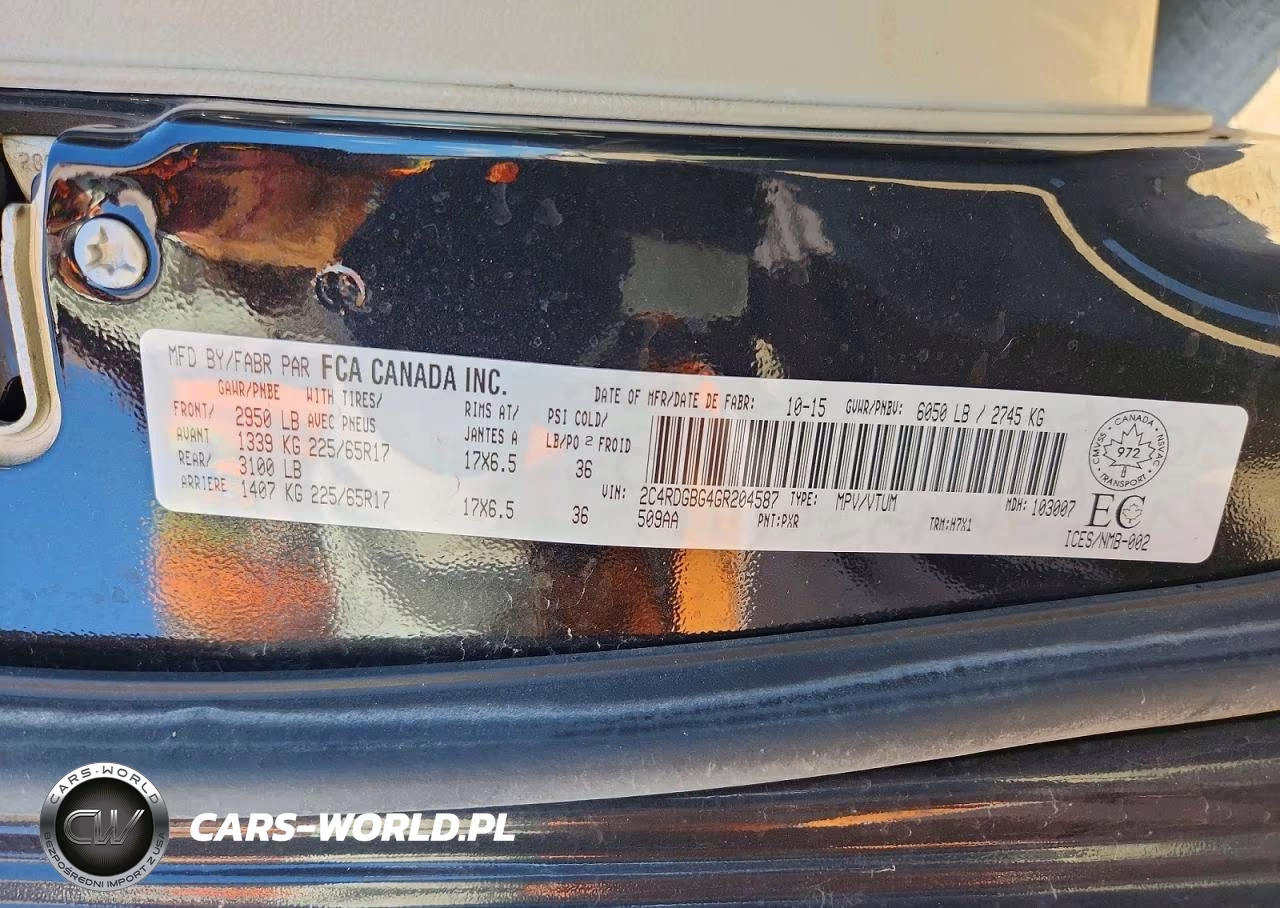 2016 Dodge Grand Caravan Se VIN:2C4RDGBG4GR204587 - 13