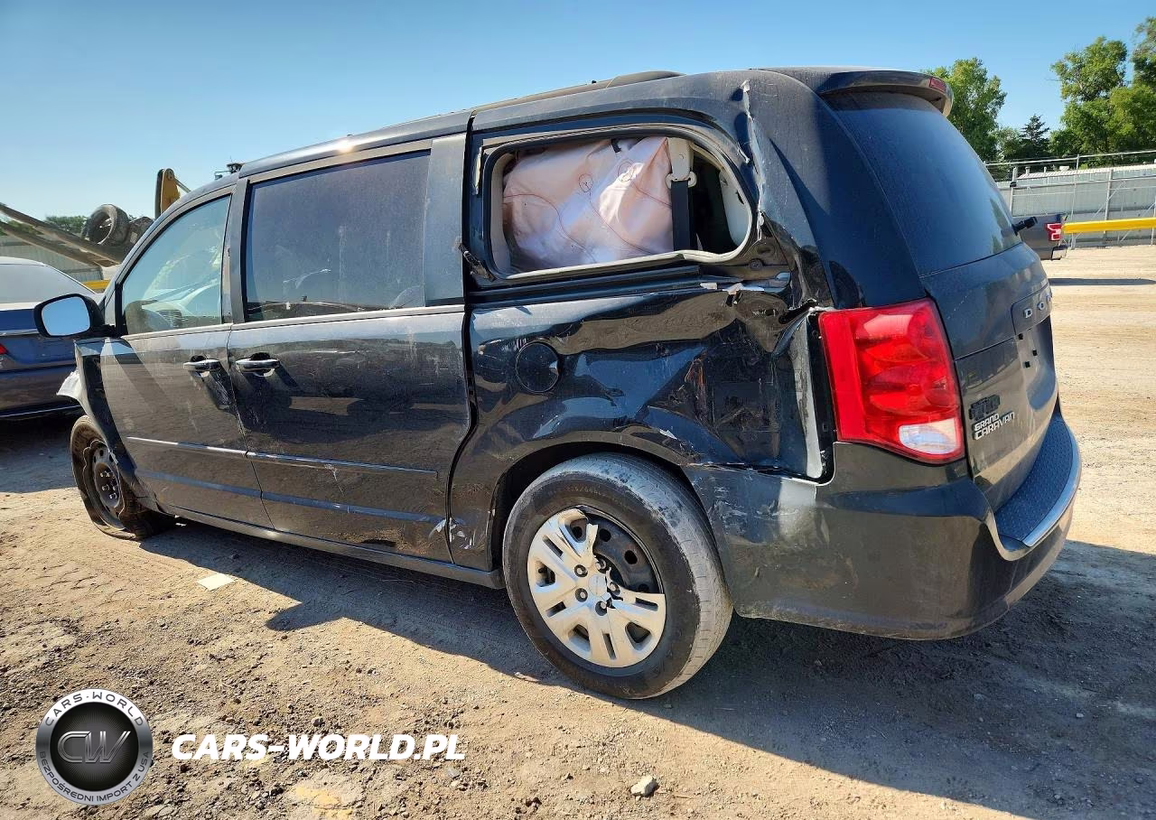 2016 Dodge Grand Caravan Se VIN:2C4RDGBG4GR204587 - 2