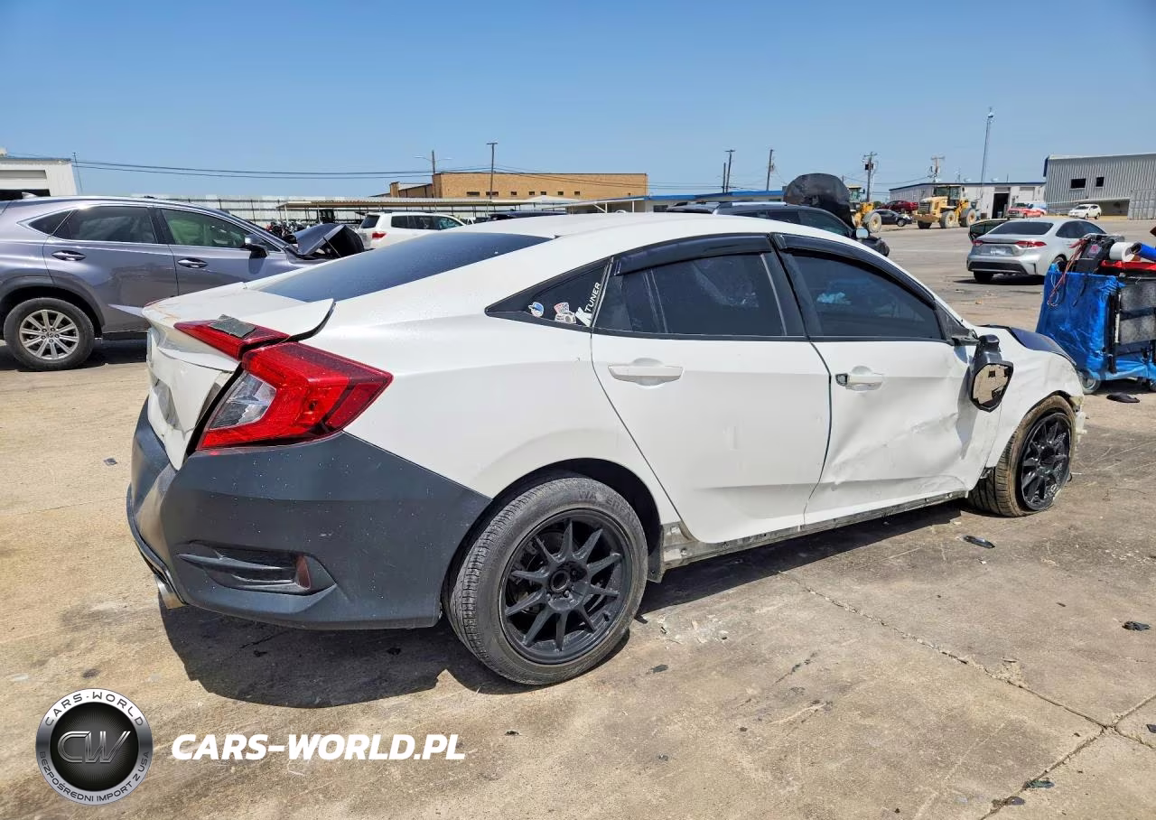 2019 Honda Civic Lx VIN:2HGFC2F61KH575734 - 3
