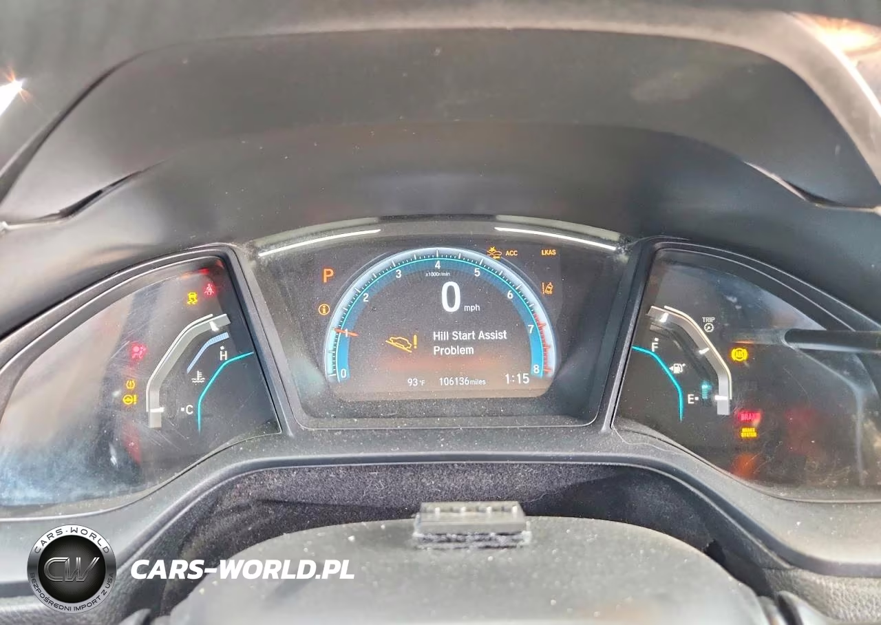2019 Honda Civic Lx VIN:2HGFC2F61KH575734 - 9