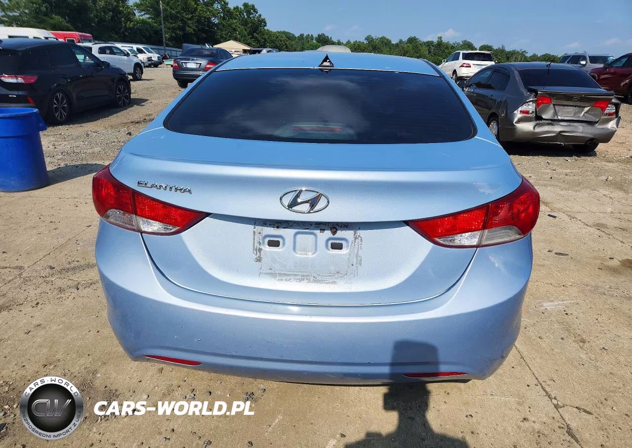 2011 Hyundai Elantra Gls VIN:KMHDH4AE6BU106181 - 6