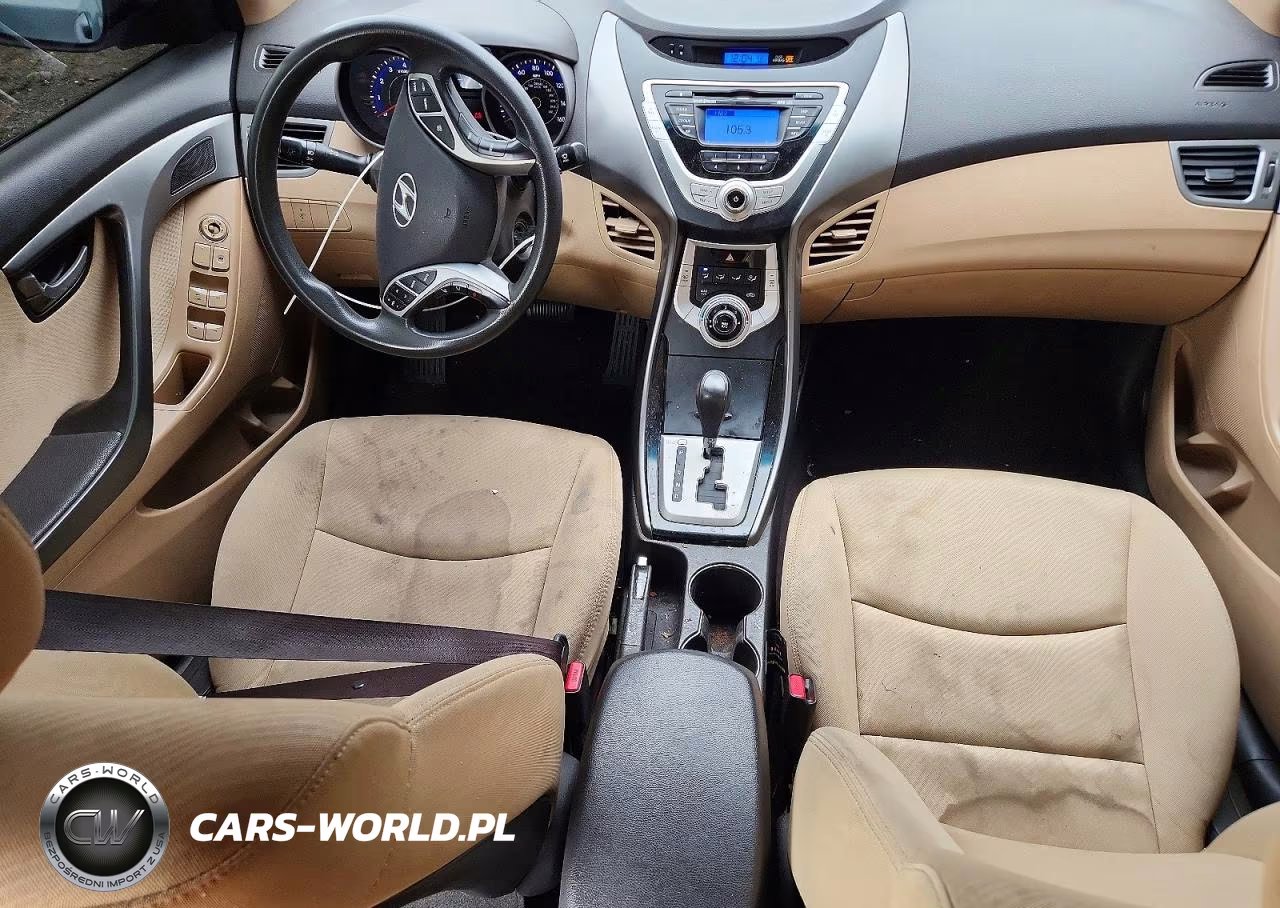 2011 Hyundai Elantra Gls VIN:KMHDH4AE6BU106181 - 8