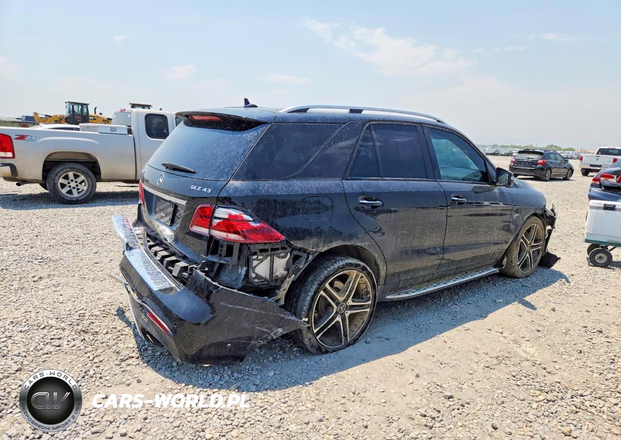 2018 Mercedes-Benz Gle 43 Amg VIN:4JGDA6EB2JB002331 - 3