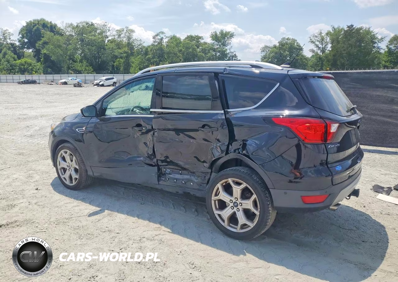 2019 Ford Escape Titanium VIN:1FMCU9J96KUB11677 - 2
