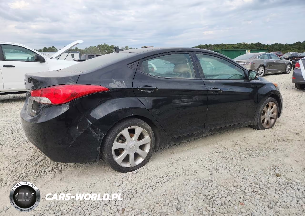 2013 Hyundai Elantra Gls VIN:5NPDH4AE5DH238513 - 3