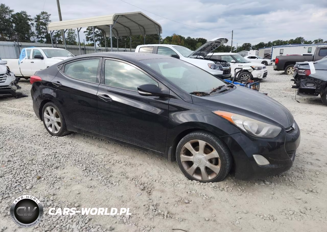 2013 Hyundai Elantra Gls VIN:5NPDH4AE5DH238513 - 4
