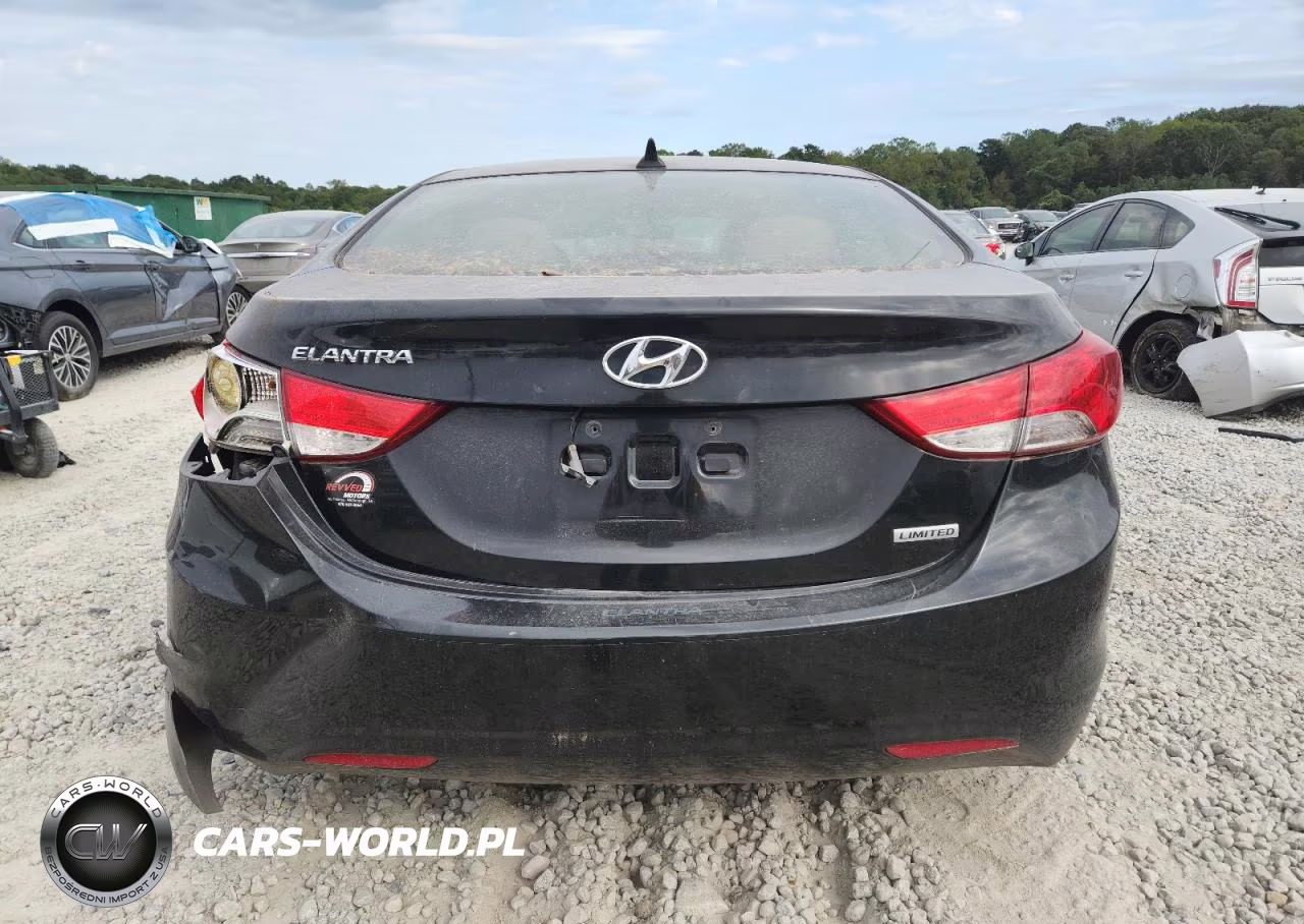 2013 Hyundai Elantra Gls VIN:5NPDH4AE5DH238513 - 6