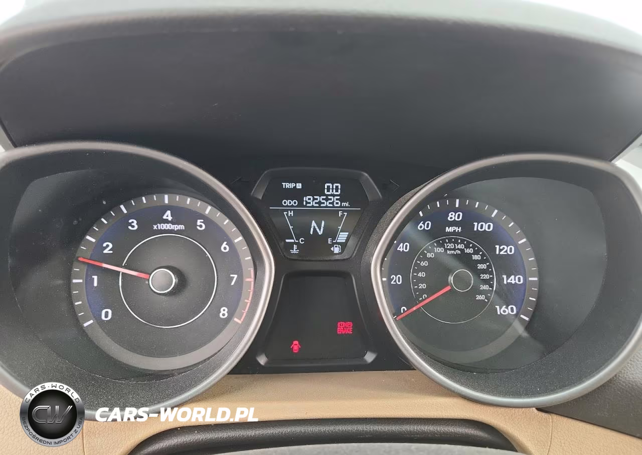 2013 Hyundai Elantra Gls VIN:5NPDH4AE5DH238513 - 9