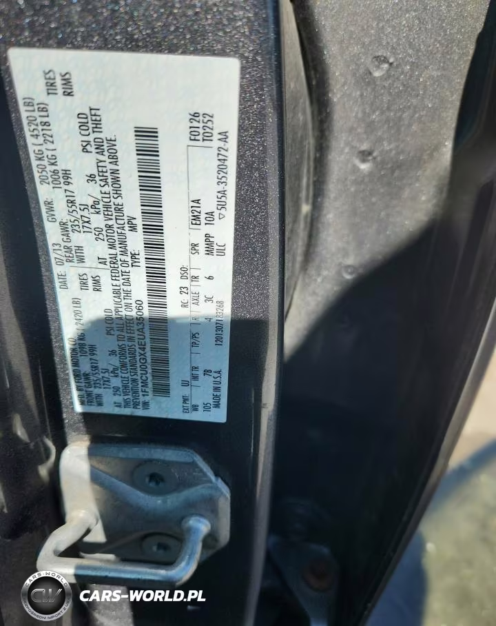 2014 Ford Escape Se VIN:1FMCU0GX4EUA35060 - 13
