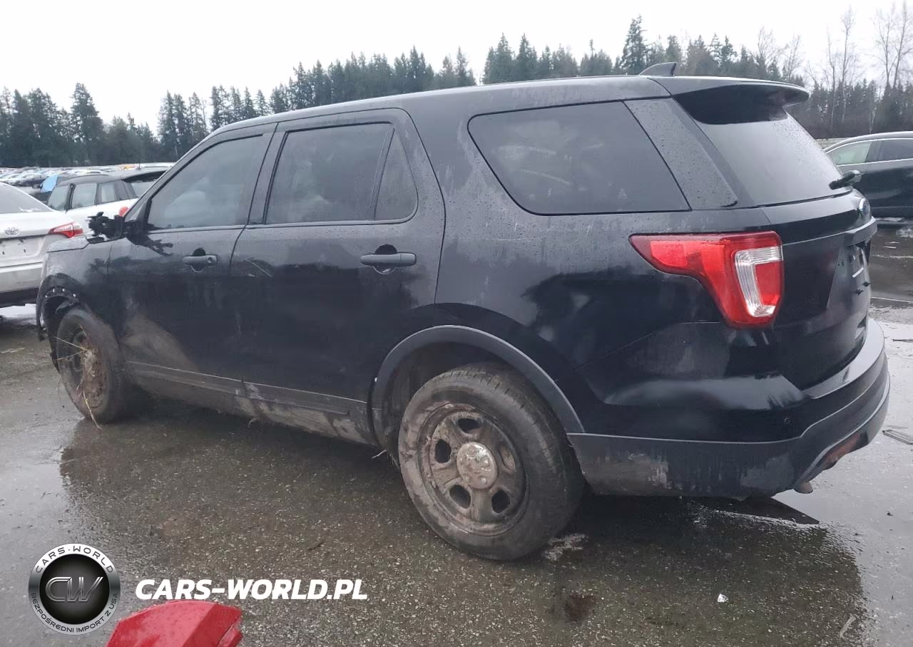 2016 Ford Explorer Police Interceptor VIN:1FM5K8AT7GGB65449 - 2