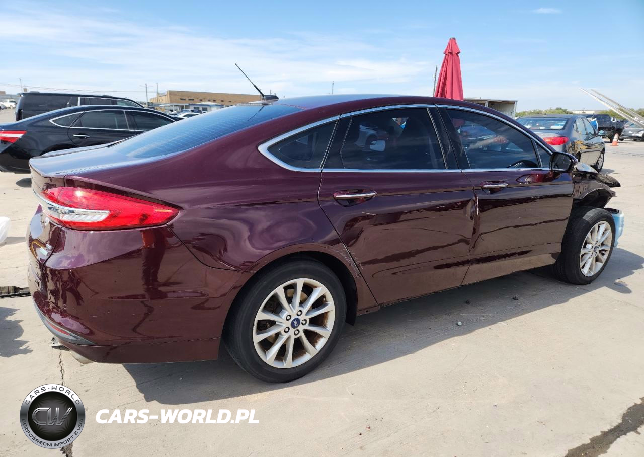 2017 Ford Fusion Se VIN:3FA6P0HD2HR353774 - 3