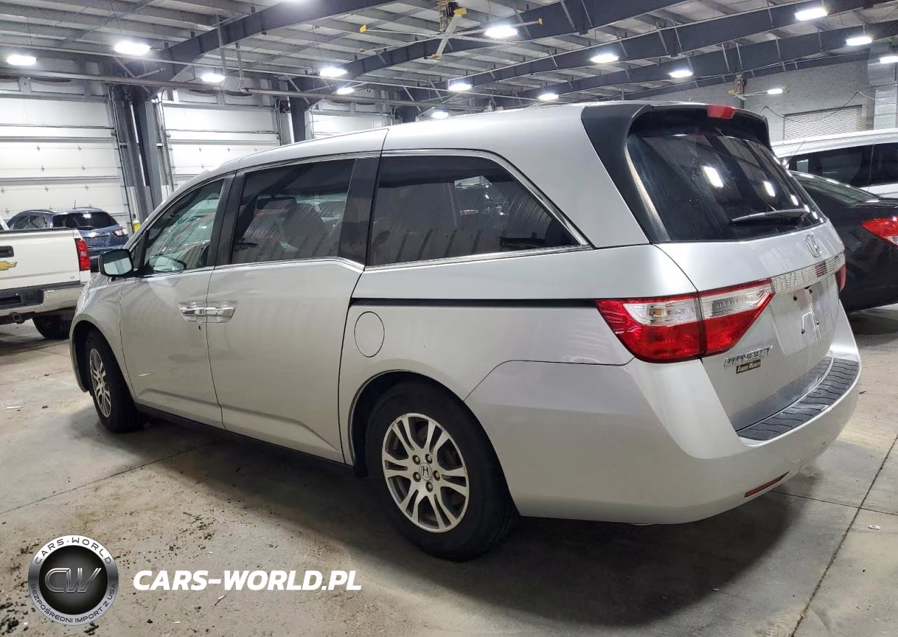 2012 Honda Odyssey Exl VIN:5FNRL5H65CB032114 - 2