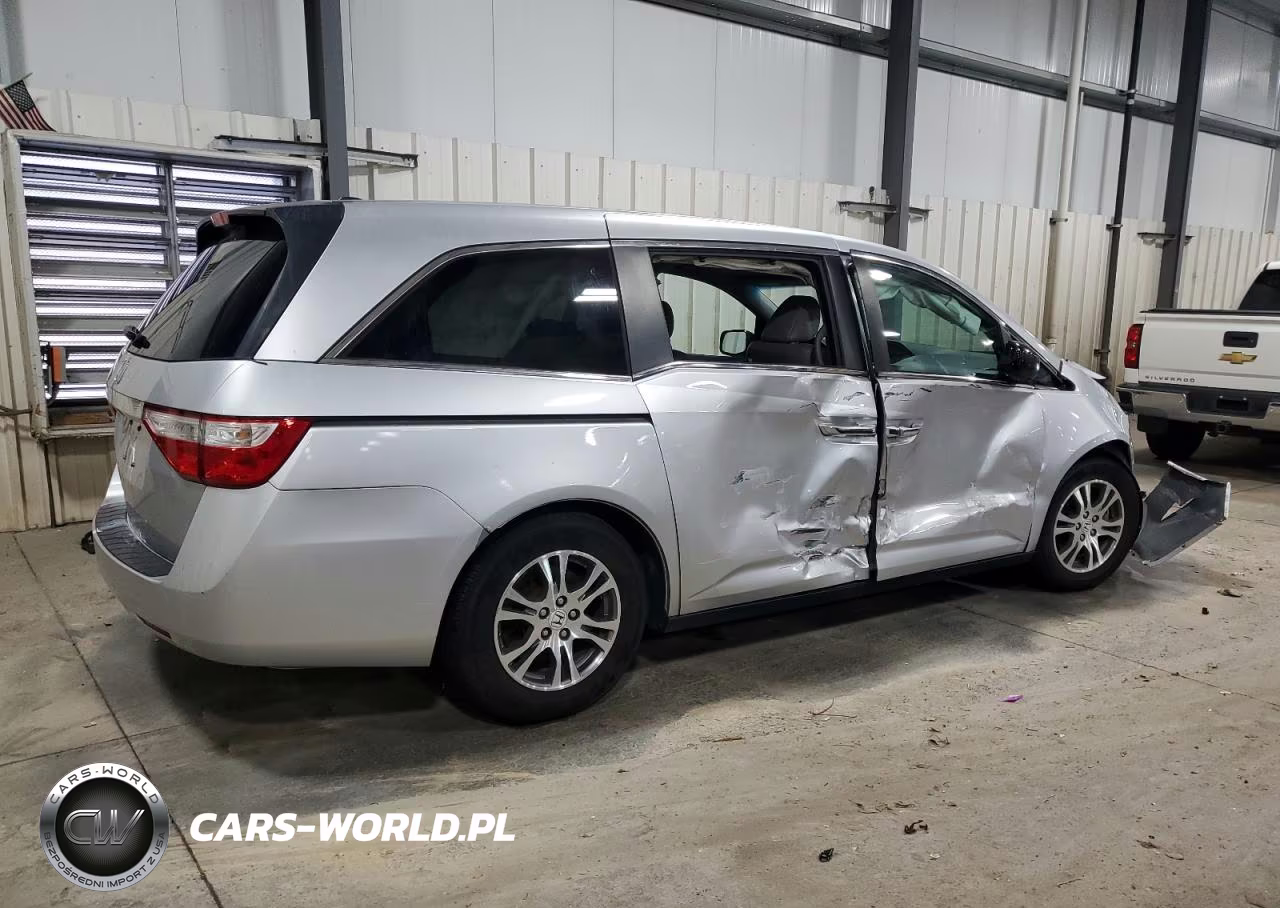 2012 Honda Odyssey Exl VIN:5FNRL5H65CB032114 - 3