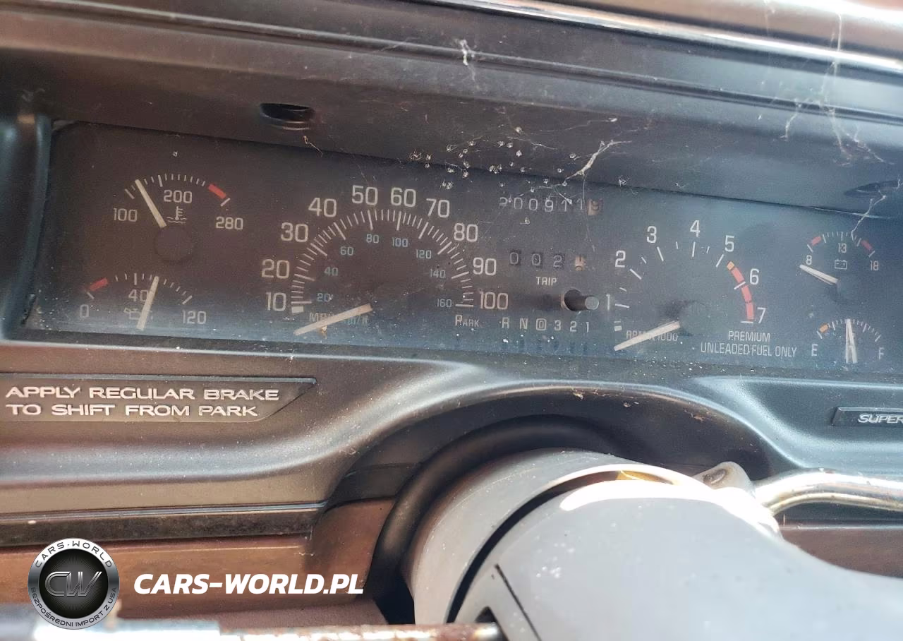 1993 Buick Park Avenue Ultra VIN:1G4CU5317P1613011 - 9