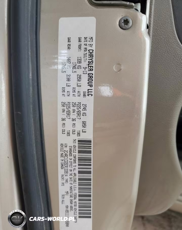 2014 Chrysler Town & Country Touring L VIN:2C4RC1CG5ER133914 - 13