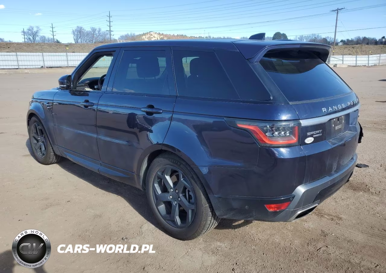 2019 Land Rover Range Rover Sport Hse VIN:SALWR2RV2KA843973 - 2